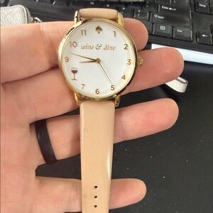 Kate Spade Gold and Cream Watch